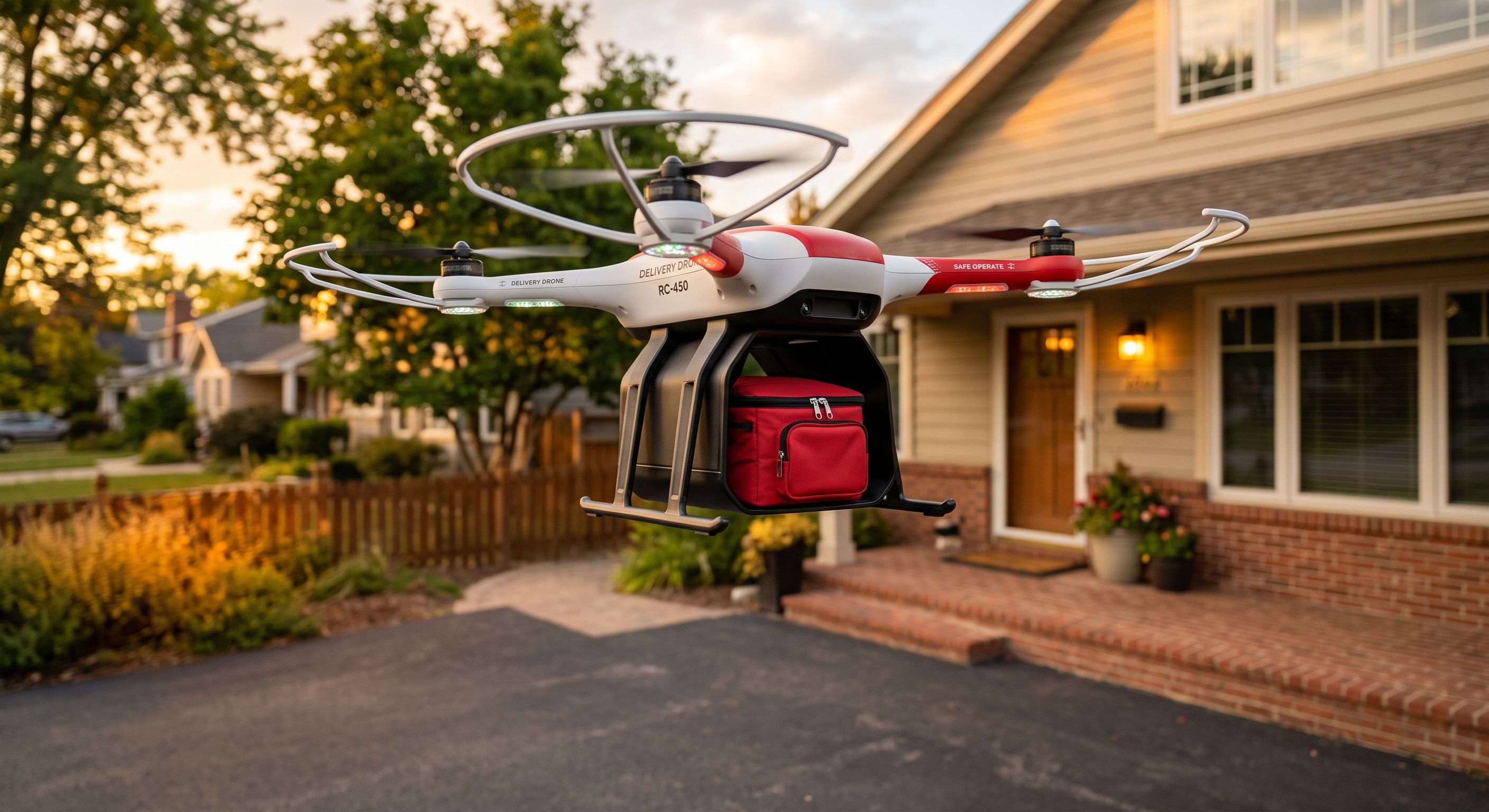 DoorDash Lanza su Propia Flota de Drones: el Burrito Llegará desde el Cielo