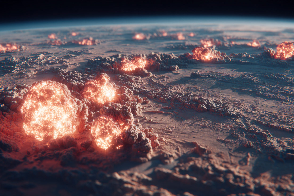 Scientist Claims Nuclear War "Erased" Martian Civilization